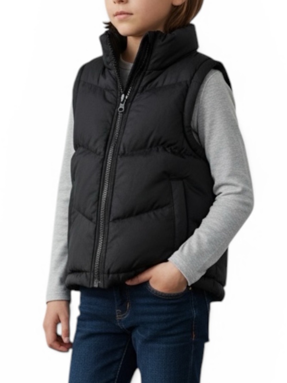 Beverly‎ Hills Princess Puffer Vest. Girls 4